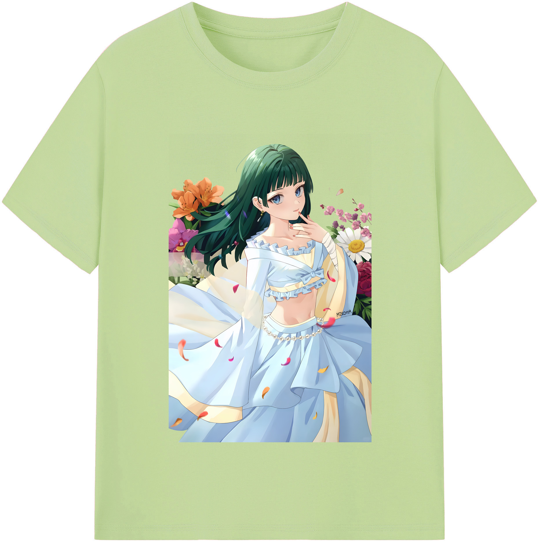 （画像用） 薬屋のひとりごと The Apothecary Diaries 綿100％半袖Tシャツ（フロントプリント）